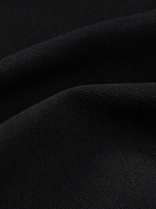 Deep Neck Cutout Lace Maxi Dress