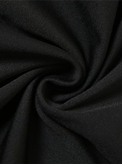 Tube Top Backless Slit Tassel Ruffle Dress