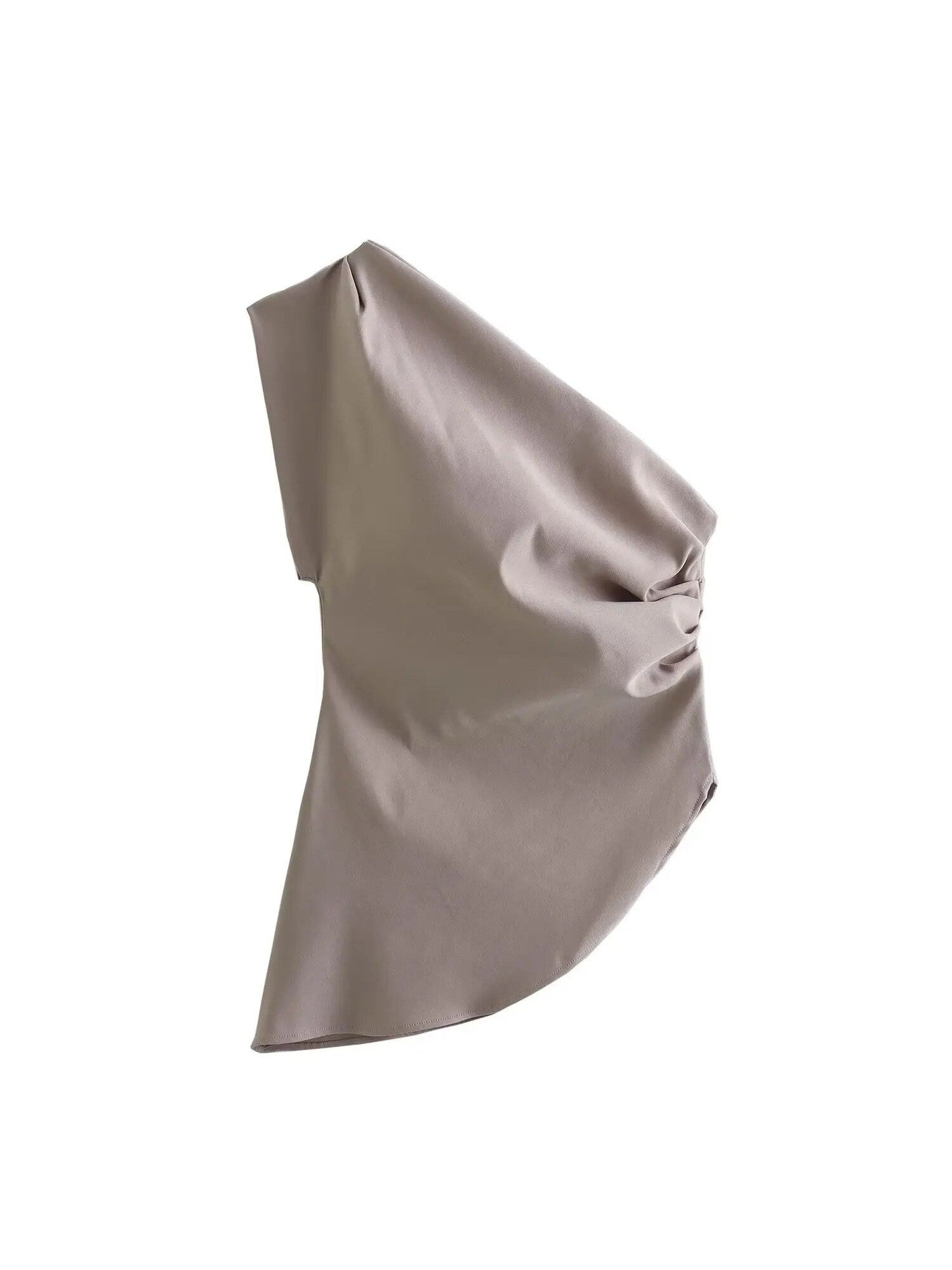 Asymmetric One Shoulder Top