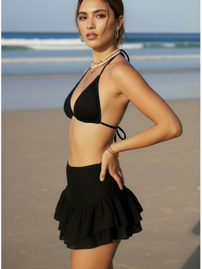 Isla Eyelet Halter Co-Ord Set