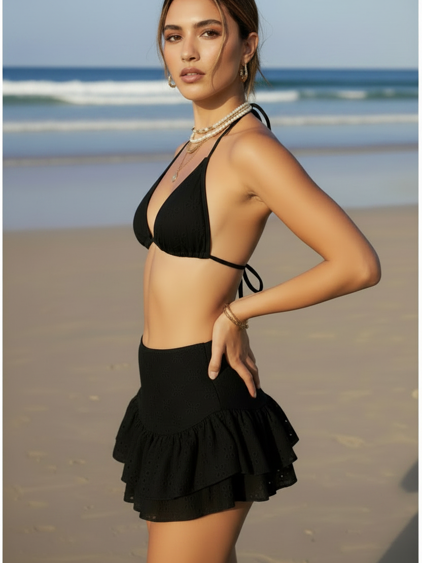 Isla Eyelet Halter Co-Ord Set