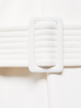 Halterneck Wide Leg Jumpsuit With Belt