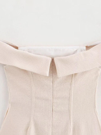 June Allure Strapless Top & Pants Coord Set