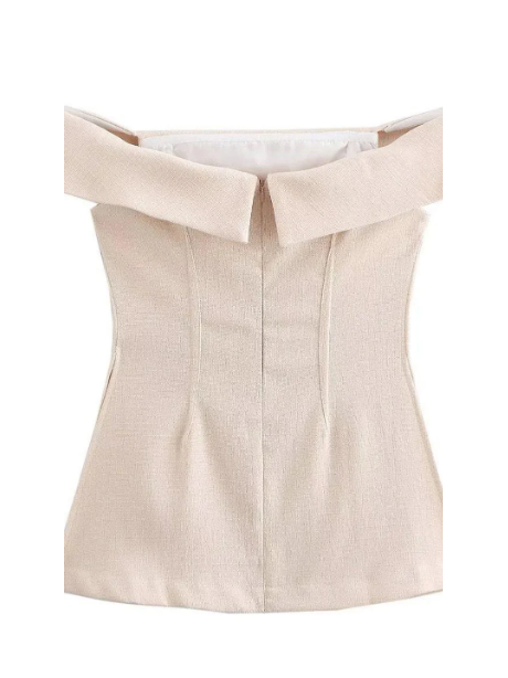 June Allure Strapless Top & Pants Coord Set