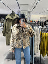 Faux Fur Woolen Jacket