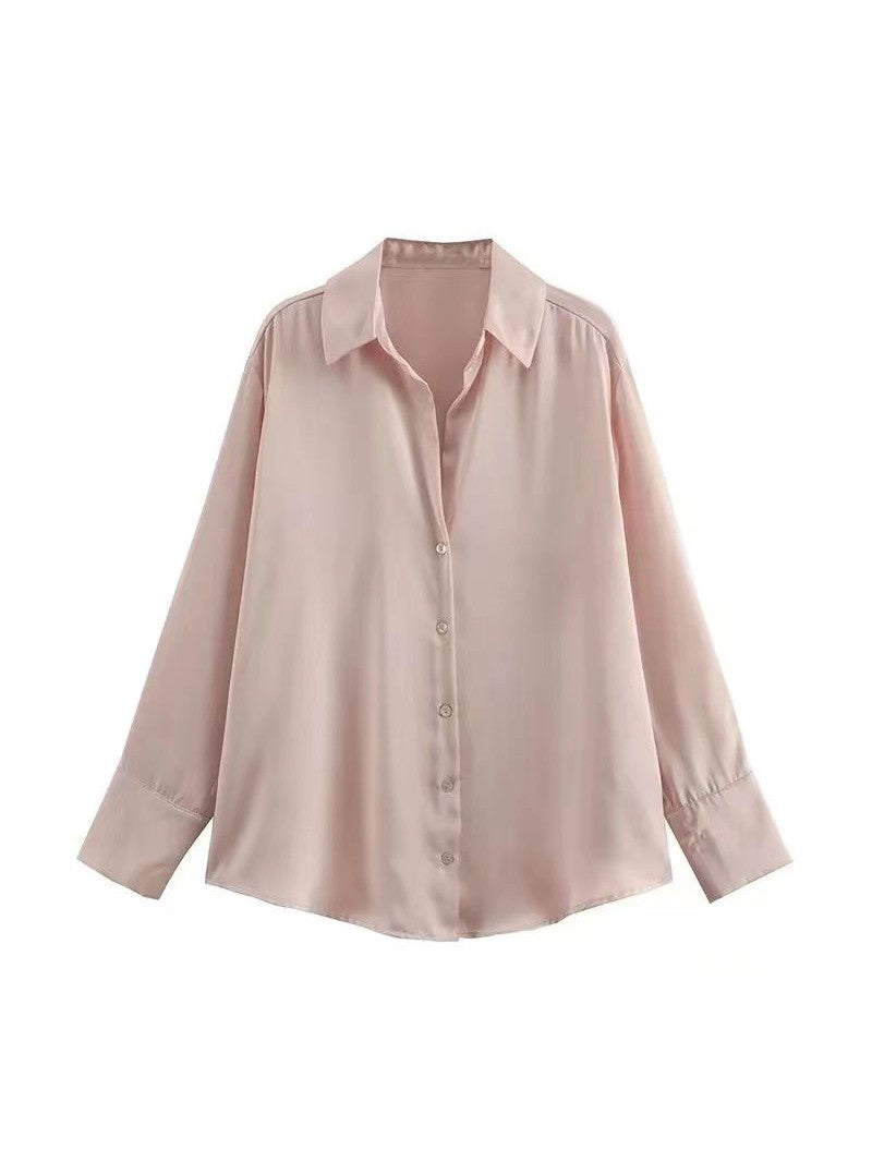 Satin Shirt Plain