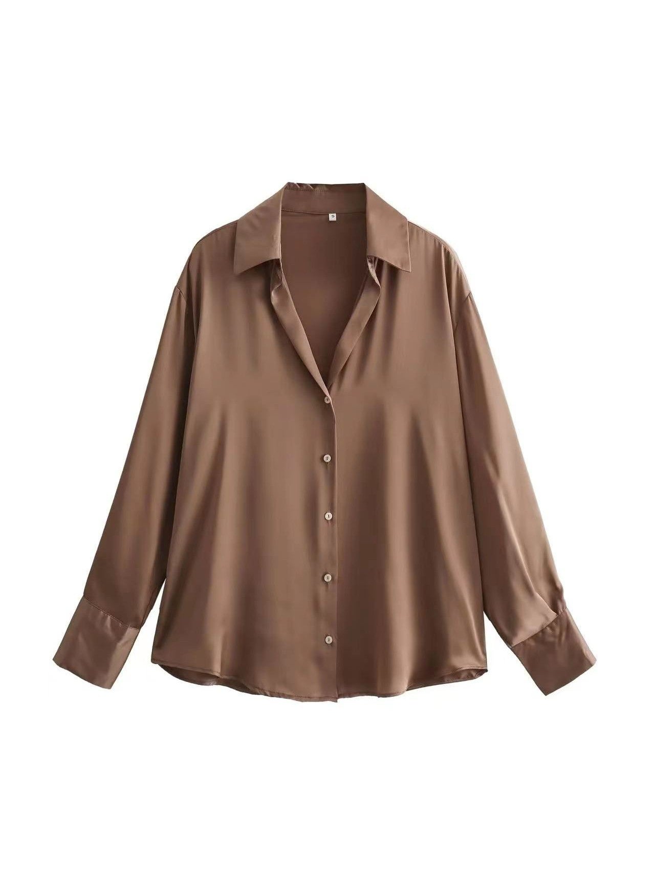 Satin Shirt Plain