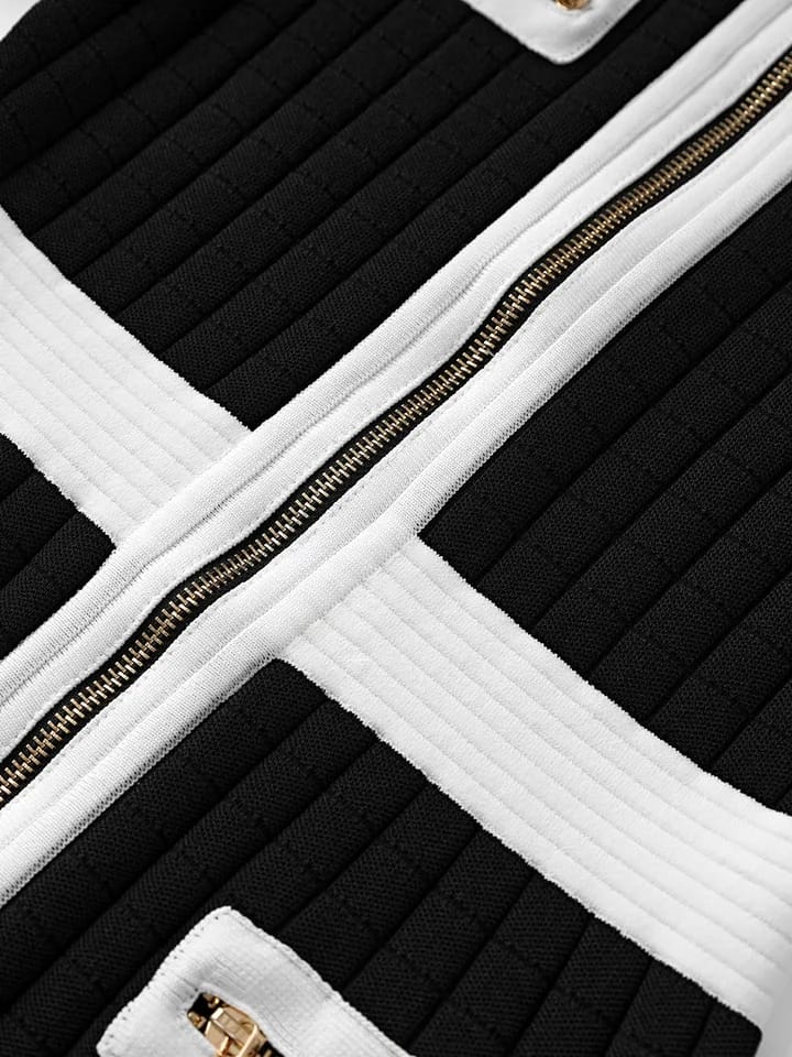 Print Dress with Chain