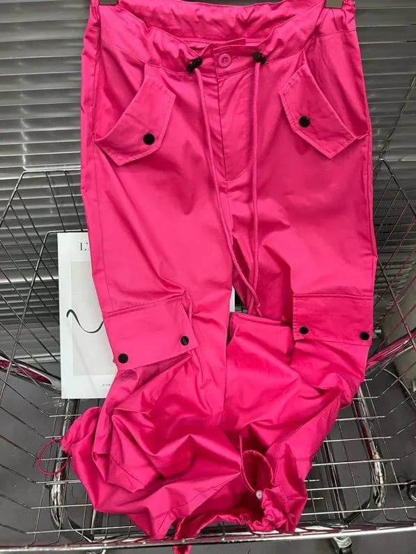 Wide Leg Cargo Pants