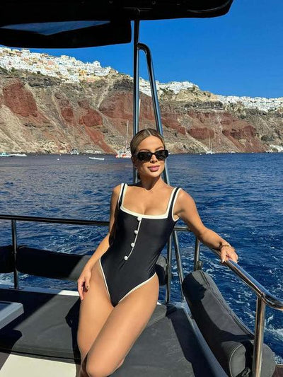 Blondie Bikini with Skirt Swimsuit Set