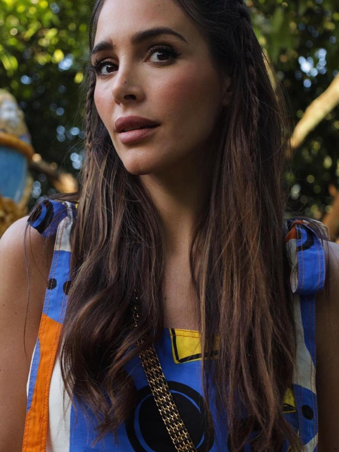 Floral Print Crop Top & Skirt Coord Set