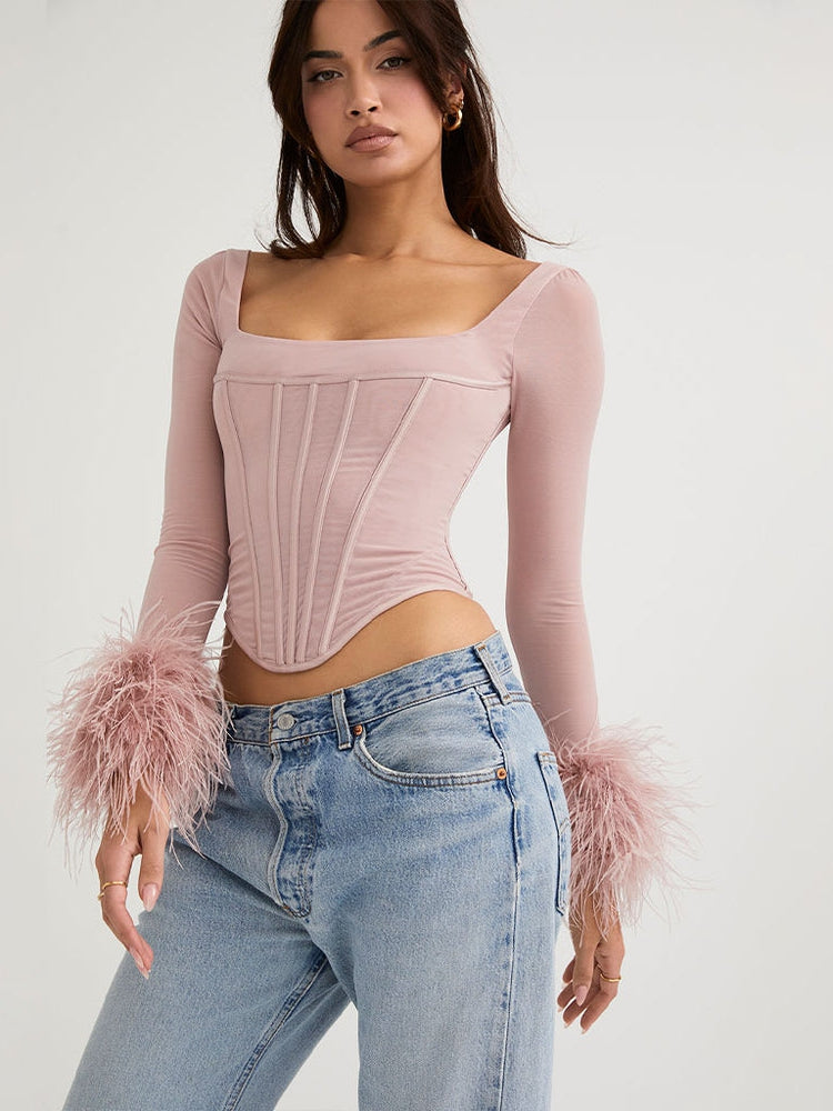  Corset Tops With Sleeves