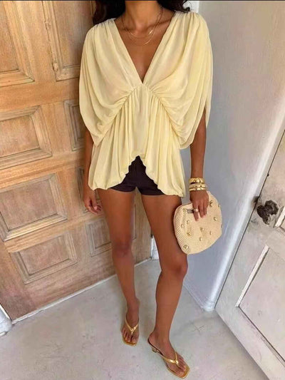 Cloud Nine Ruffle Top