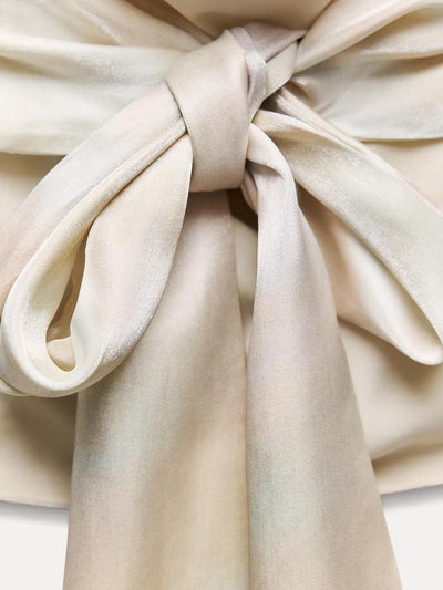 Livia Halterneck Backless Tied Top