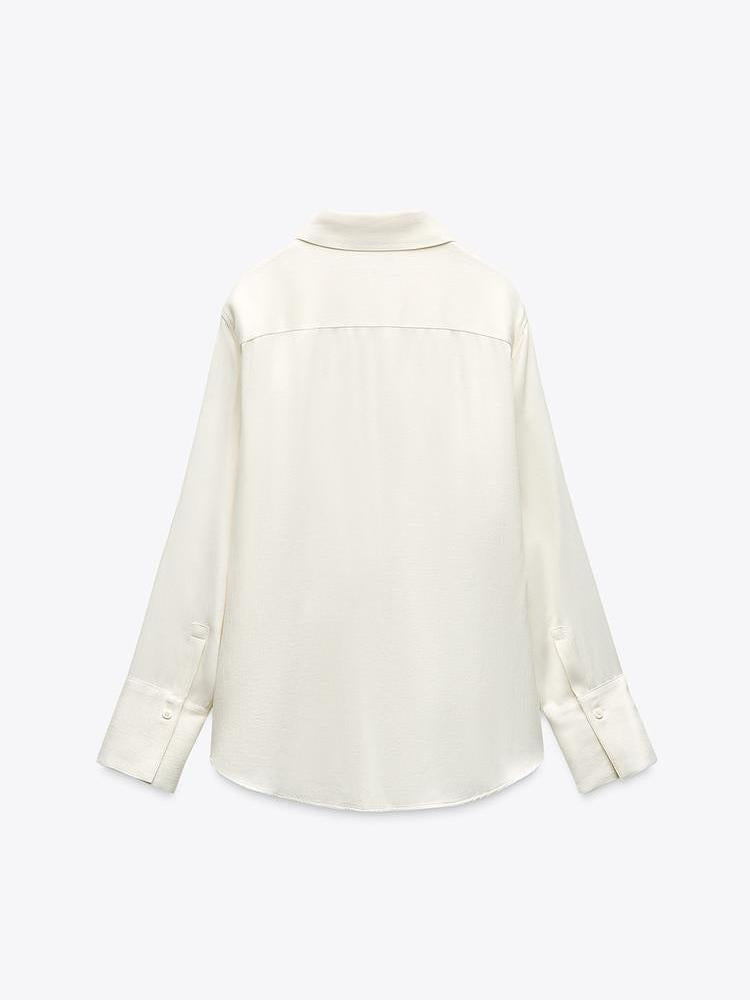 Full Sleeves Satin Shirt