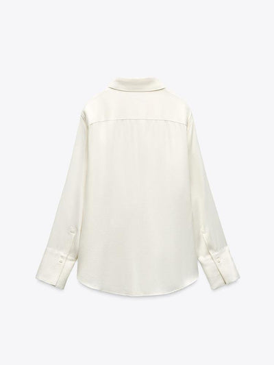 Full Sleeves Satin Shirt