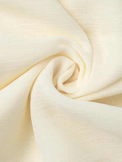 V Neck Sleeve With Ruffle Hem Short Dress