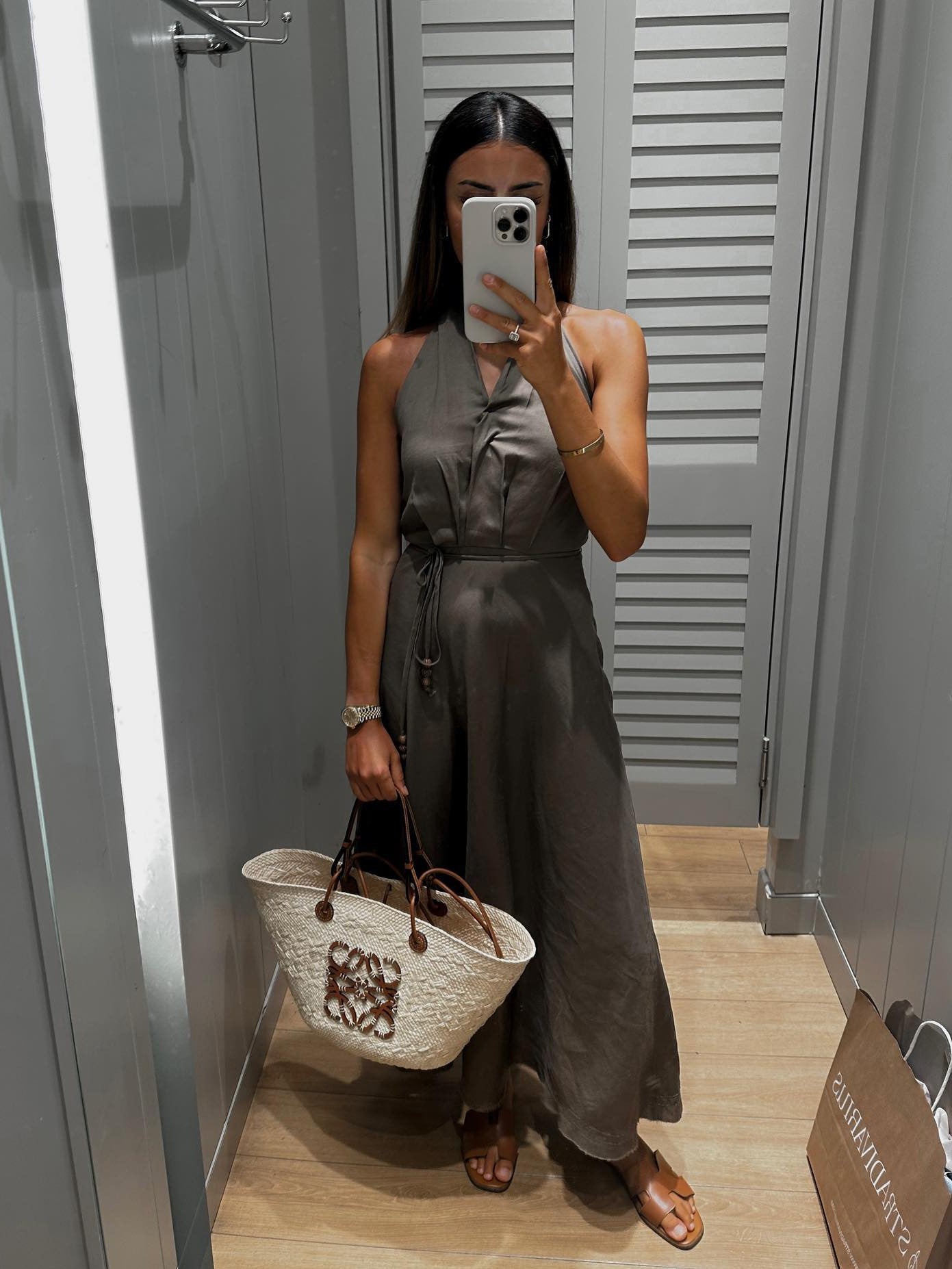 Serena Backless Halterneck Dress