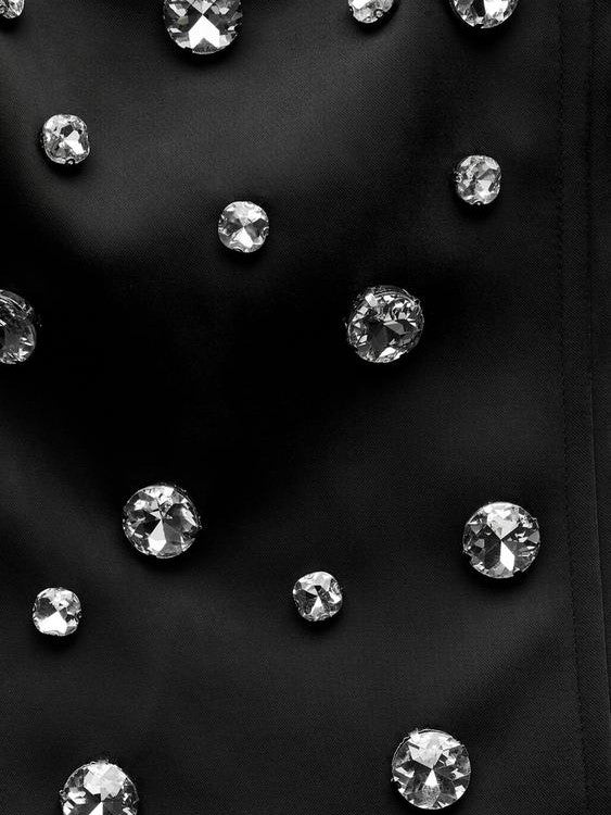 Rhinestone Beaded Tube Top