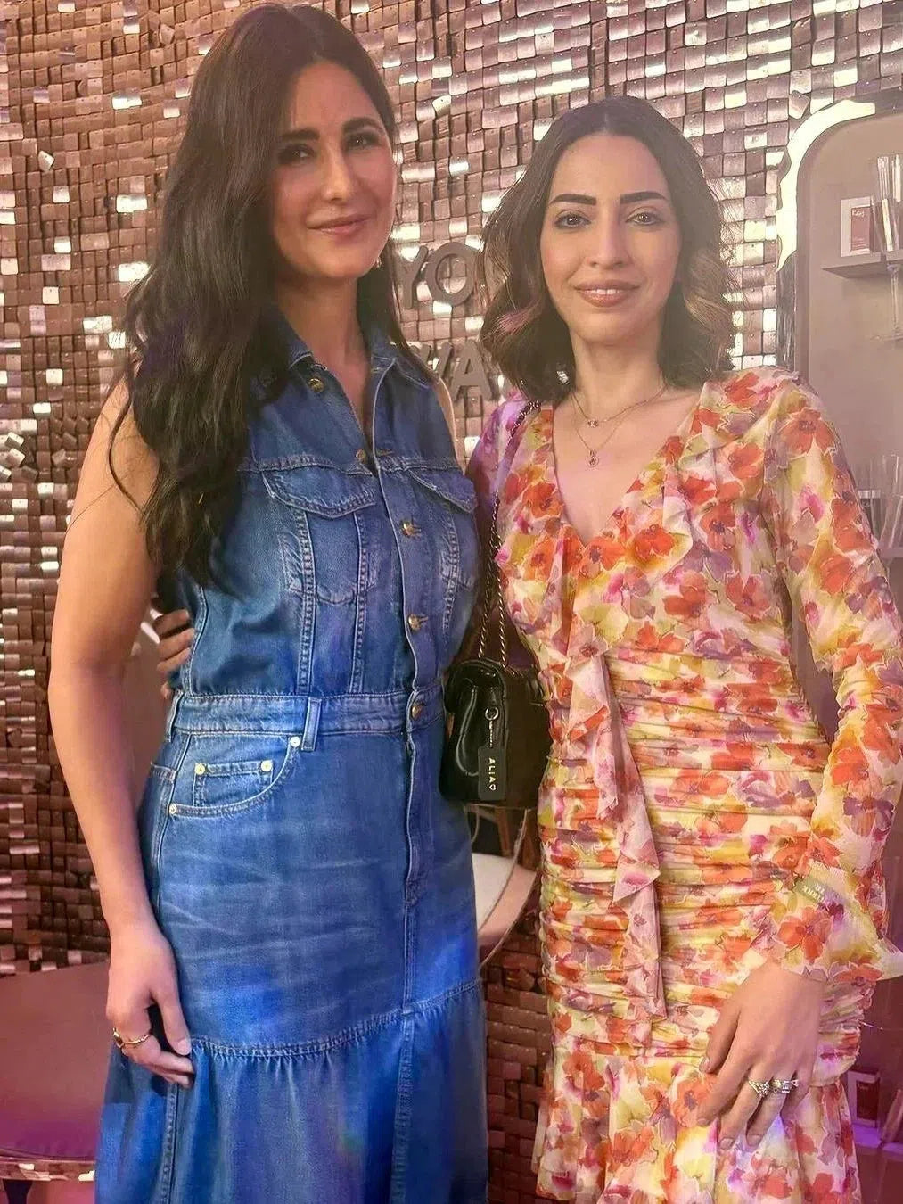 Denim Sleeveless Pocket Long Midi Dress