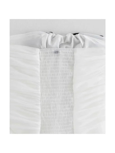 Carnival Bow Tied Frill Tube Short Dress