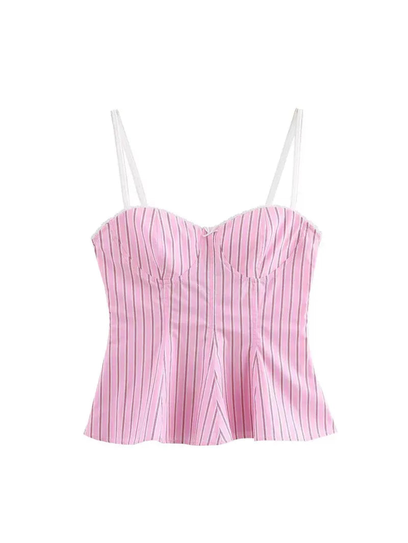 Breezy Striped 3 Piece Coord Set