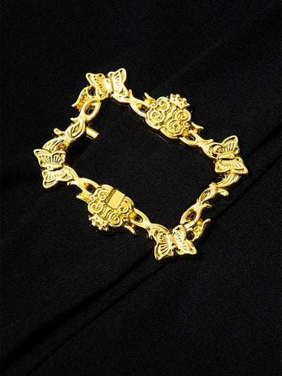 Solid Metallic Buckle Belted Mini Dress