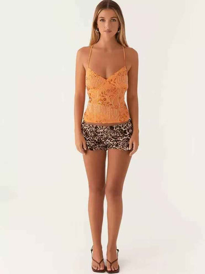 Starlight Beaded Cami Top