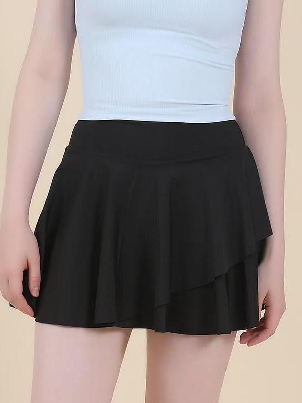 Soft Cascade Layered Skort