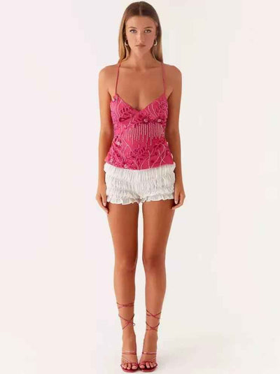 Starlight Beaded Cami Top