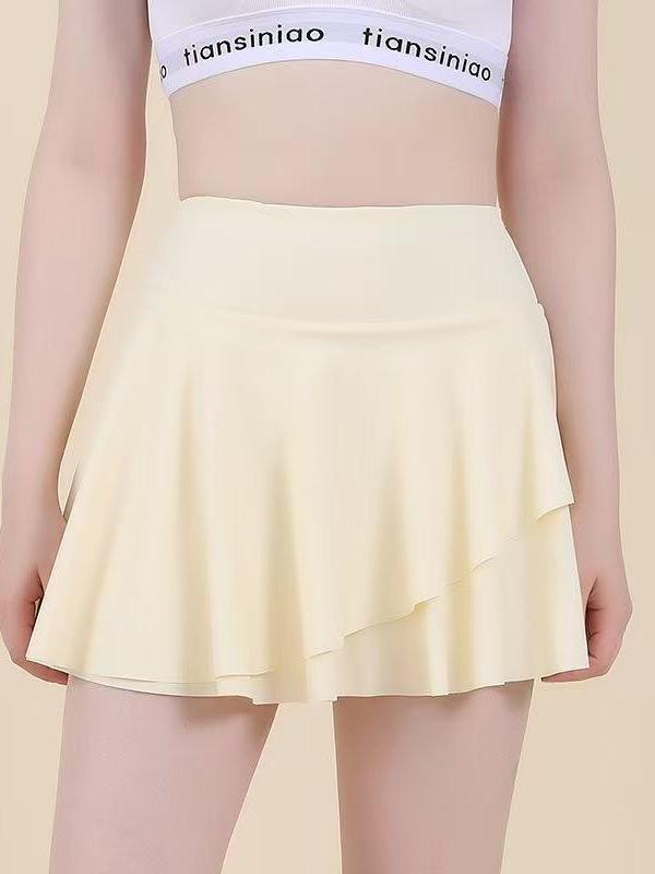 Soft Cascade Layered Skort