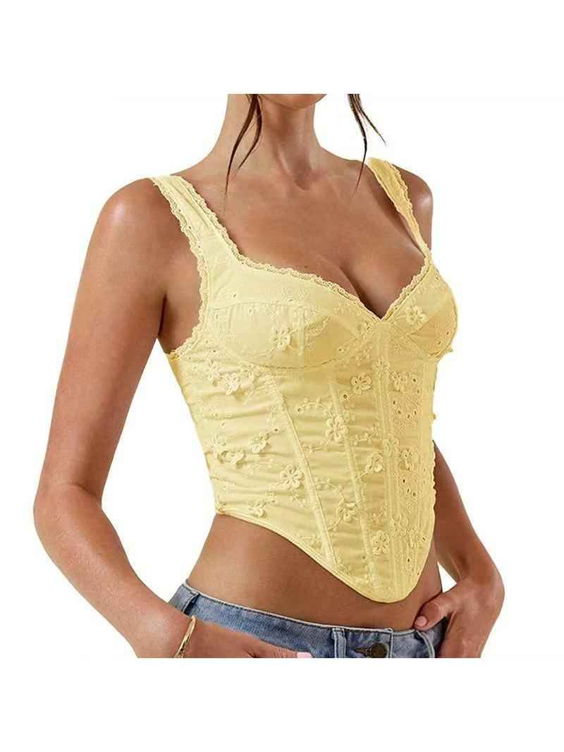 Bloom Lace Corset Tank