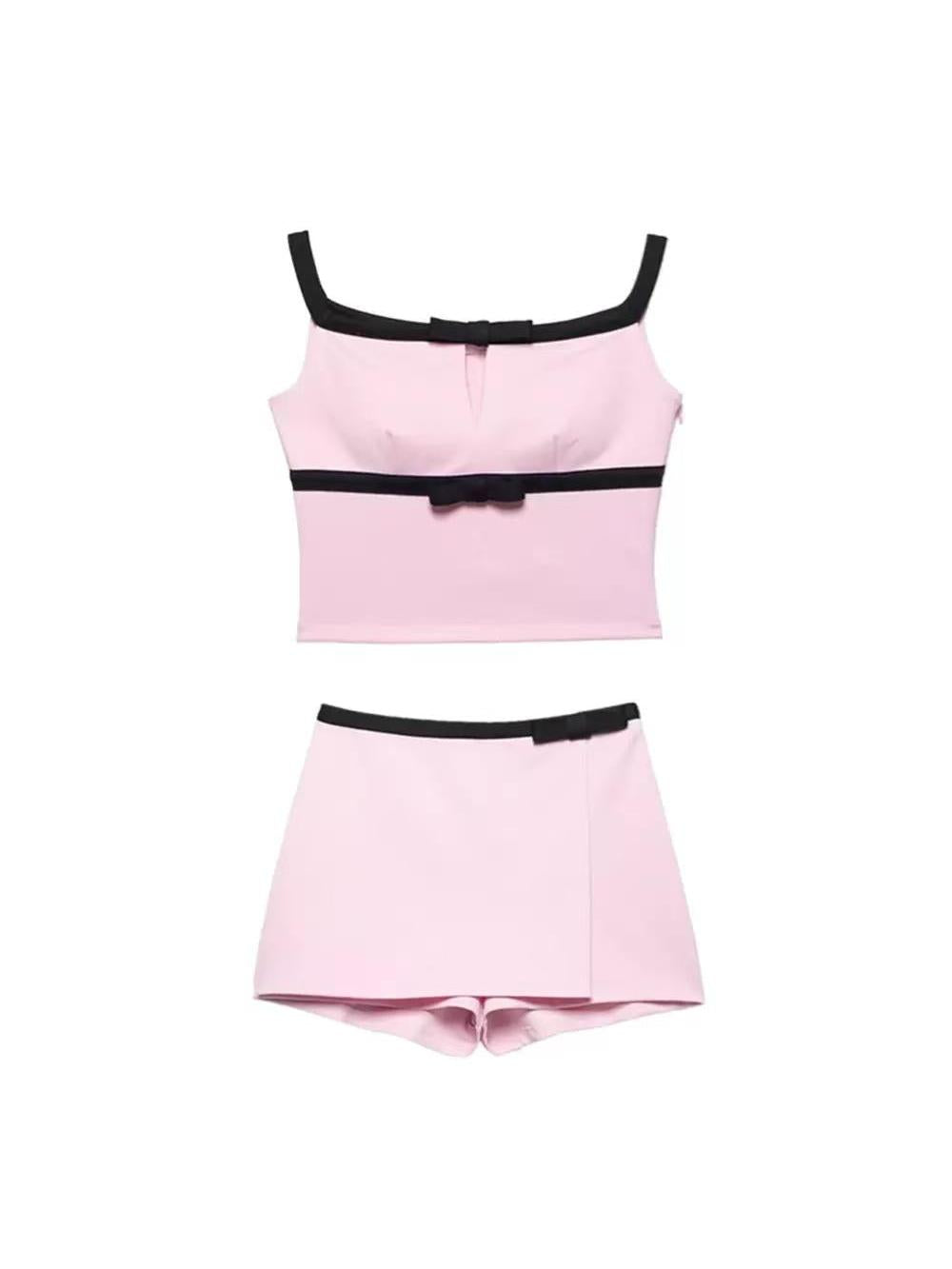 Parisian Bow Trim Co‑ord Set