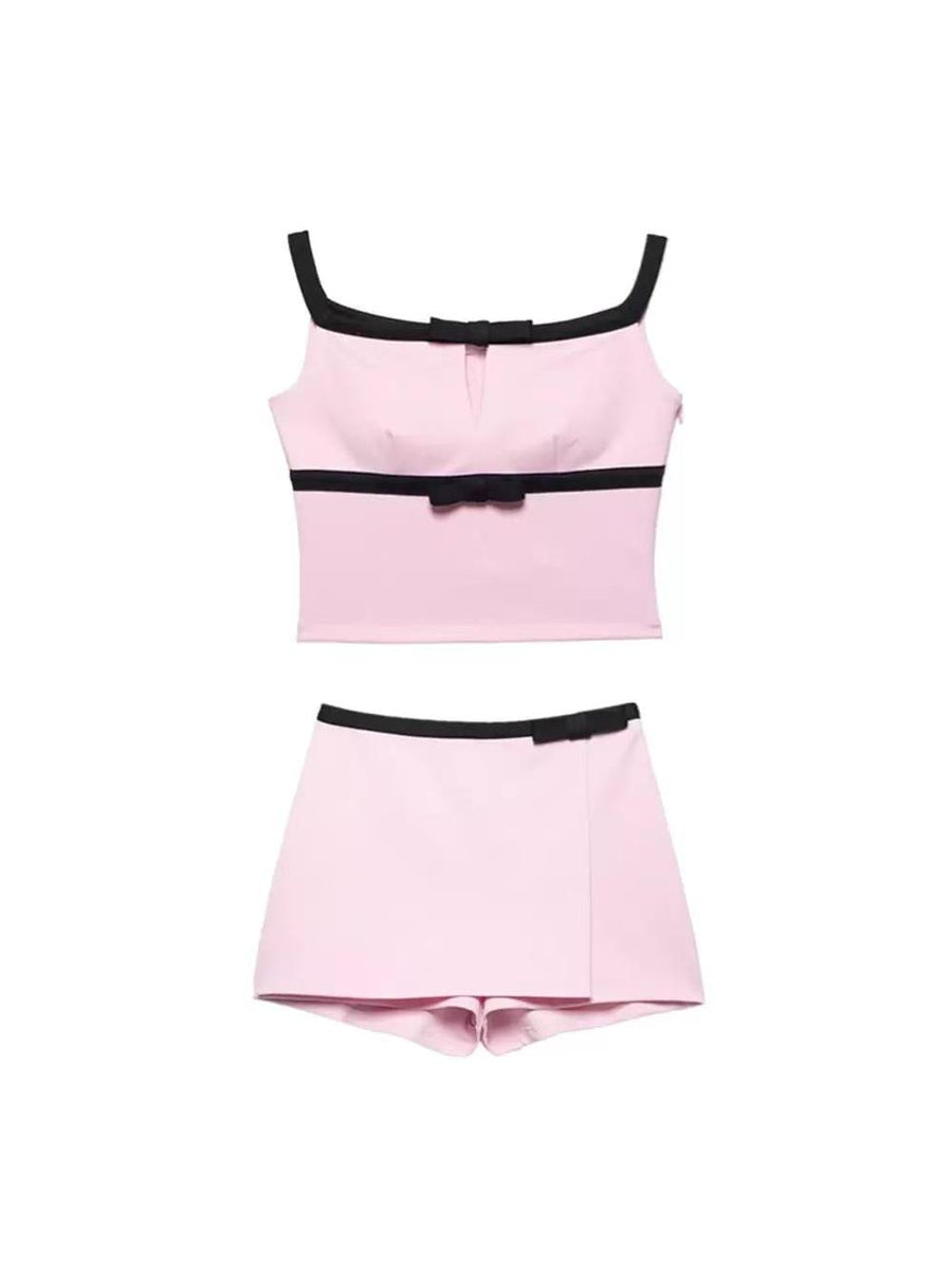 Parisian Bow Trim Co‑ord Set