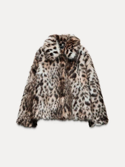 Faux Fur Woolen Jacket