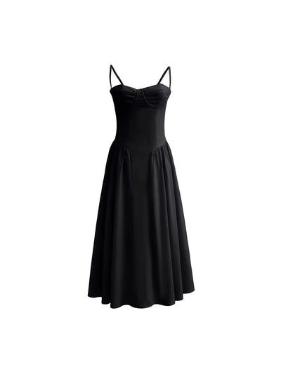 Amela Boning Corset Style Midi Cotton Dress