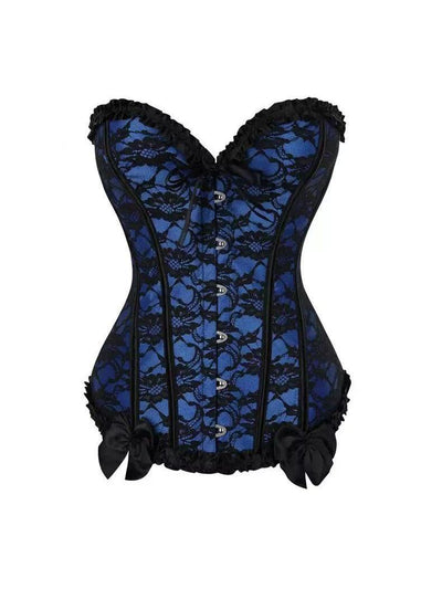 Jacquard Print Corset Top