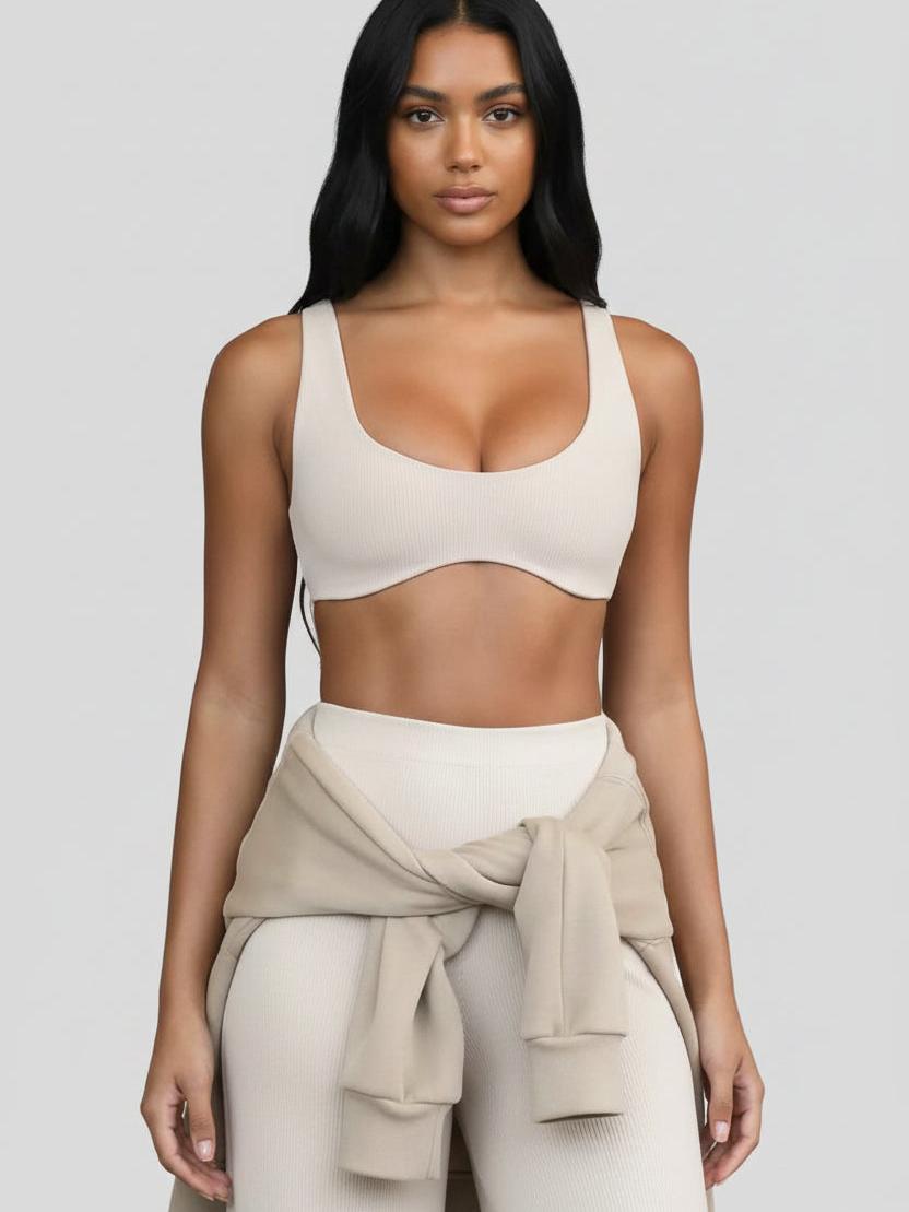 Core Sculpt Scoop Sports Bra Top