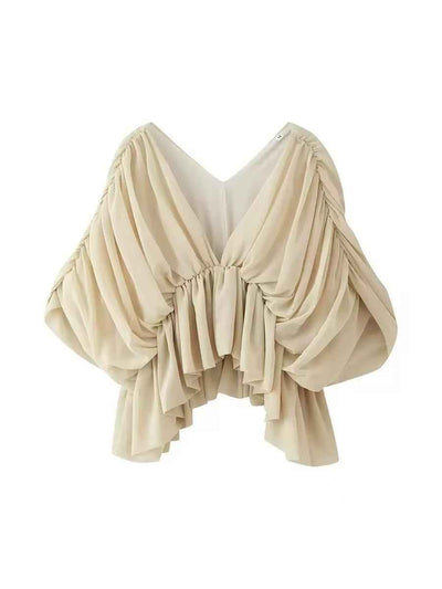 Cloud Nine Ruffle Top