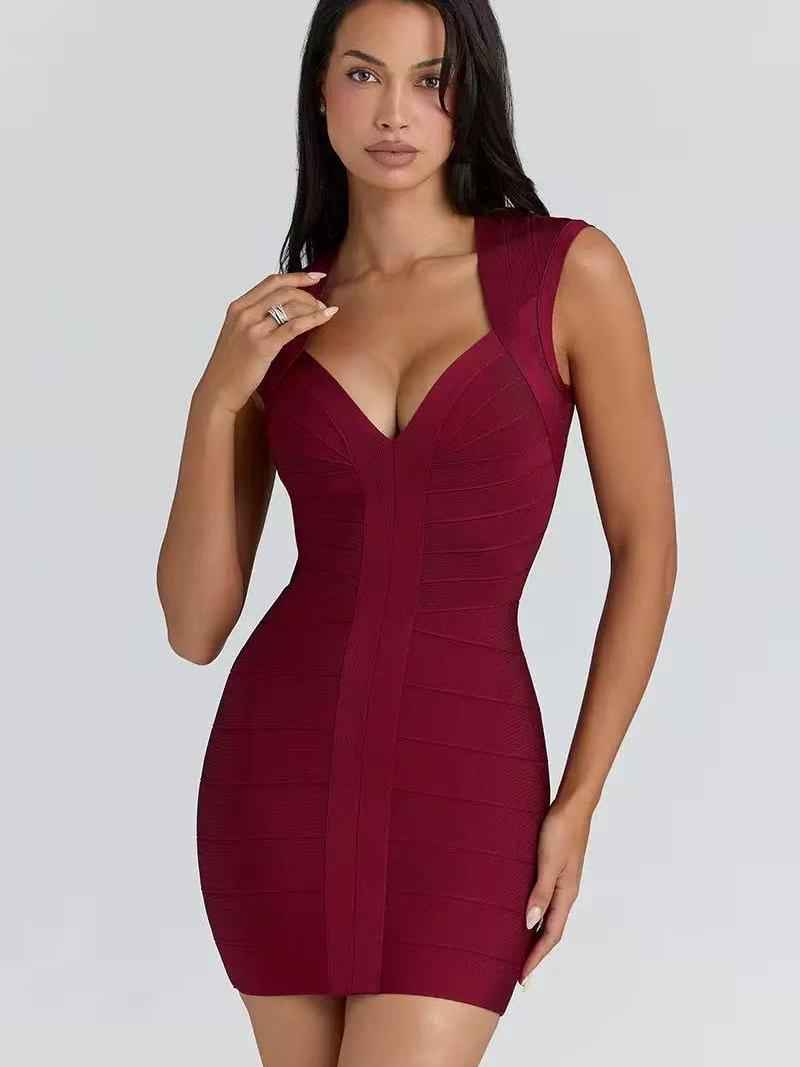 Valentina Bandage Bodycon Mini Dress