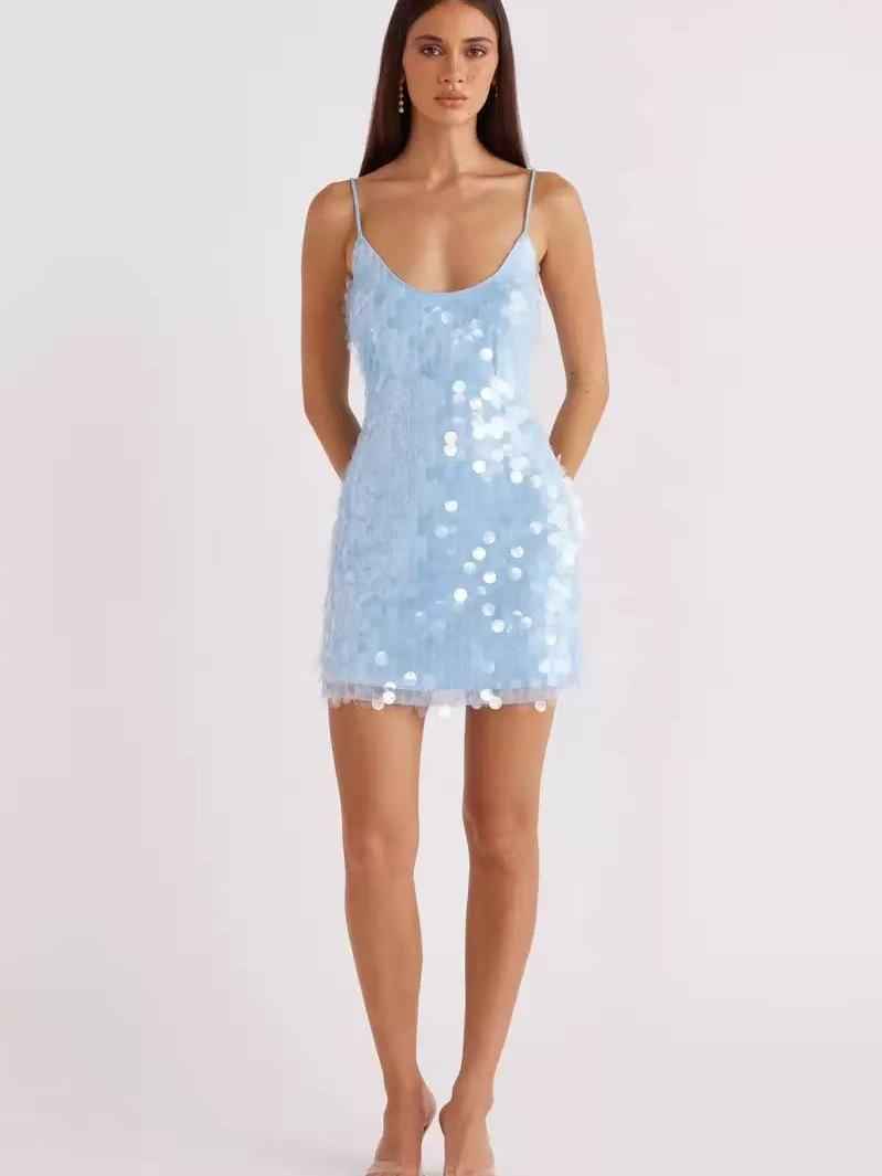 Shimmering Paillette Mini Dress