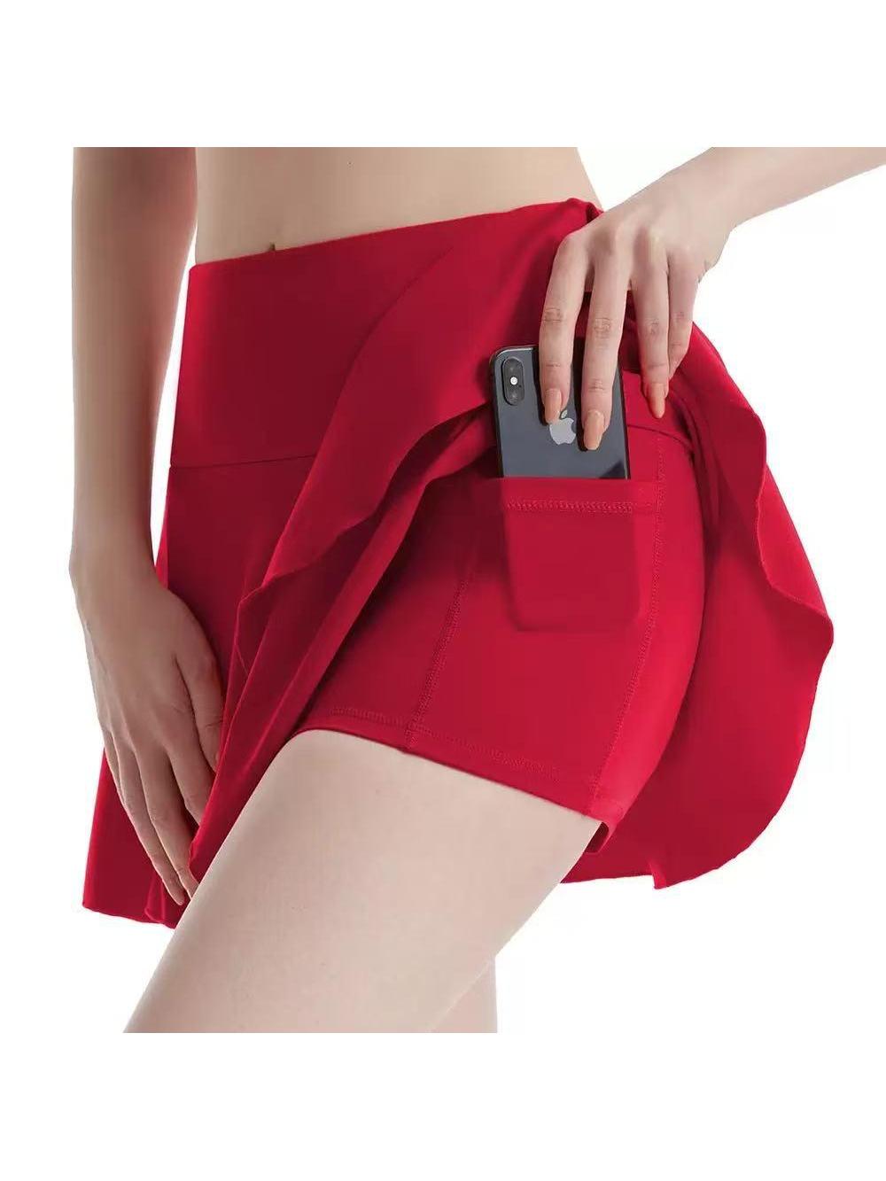 Everyday Active Skort with Hidden Phone Pocket Skirt