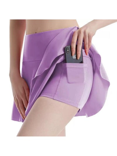 Everyday Active Skort with Hidden Phone Pocket Skirt