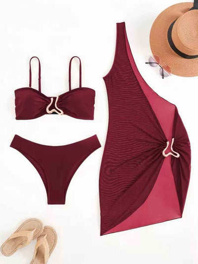 Tidal Allure 3-Piece Swimsuit Set