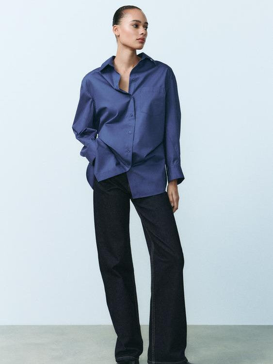 Cotton Long Sleevees Shirt