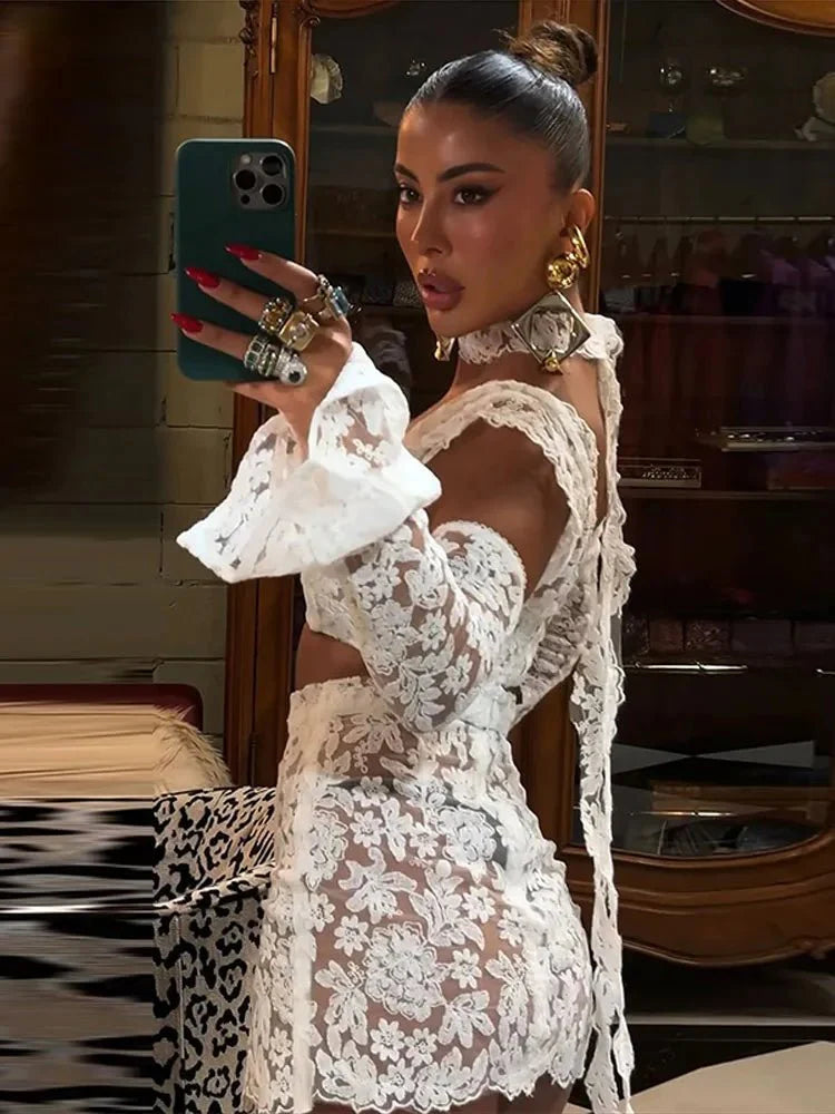 Sweetheart Neck Bralette & Mini Skirt Coord Set