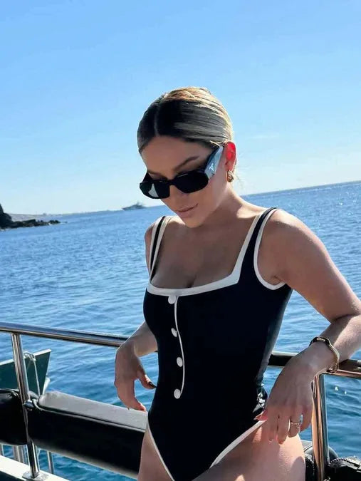 Blondie Bikini with Skirt Swimsuit Set