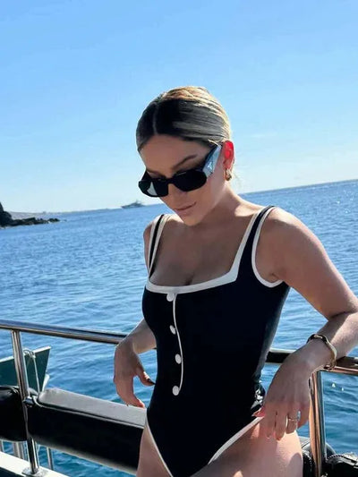 Blondie Bikini with Skirt Swimsuit Set