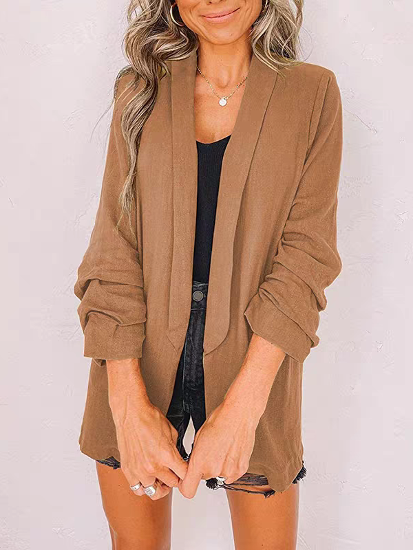 Quarter Sleeves Blazer