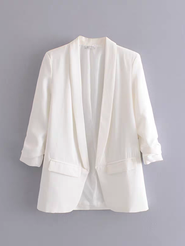 Quarter Sleeves Blazer
